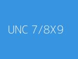 UNC 7/8X9 
